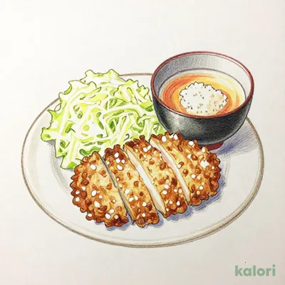 メンチカツ定食