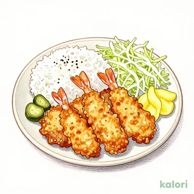海老・チキンカツ・から揚げ弁当