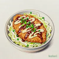 ねぎタルチキンカツ丼ライト