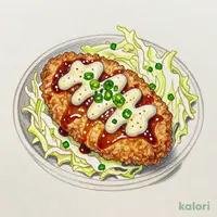 ねぎタルチキンカツ丼弁当ライト