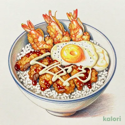 タルたまミックスフライ丼弁当