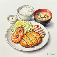Mixed Pork Cutlet Set Meal