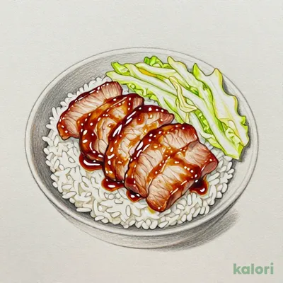 豚丼弁当