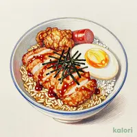 チャーハンとテリたま混ぜご飯の欲張り飯