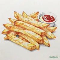 大盛りフライドポテト