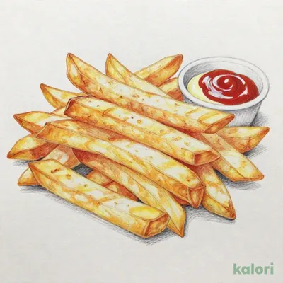 大盛りフライドポテト
