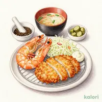 海老ヒレかつ定食