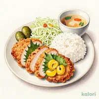 紀州梅ヒレかつ定食