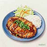 味噌ねぎかつランチ（150g）