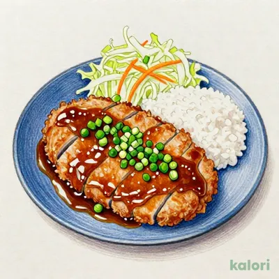 味噌ねぎかつランチ（150g）