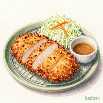 ロースかつ定食（120g）