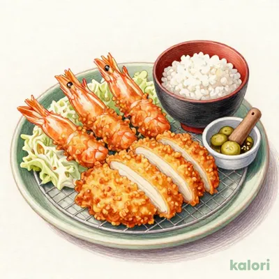 海老ささみかつ定食