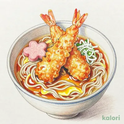 海老天玉子とじあんかけ