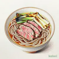 九州産黒毛和牛の肉そば