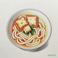 Small Sweet Fried Tofu Udon