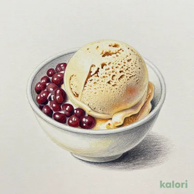 家族亭なめらかそばアイス