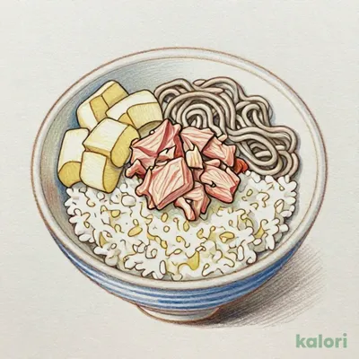 Shizuoka Tuna and Grated Yam Rice Bowl Set