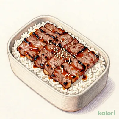 カルビ&ハラミ弁当