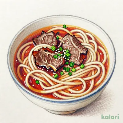 カルビうどん