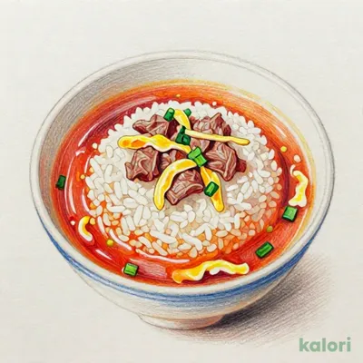 カルビクッパ（ハーフ）