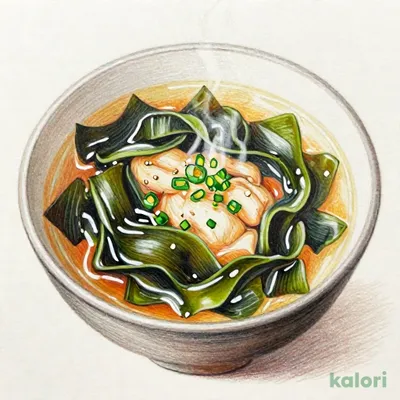ワカメスープ