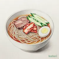 冷麺 ハーフ