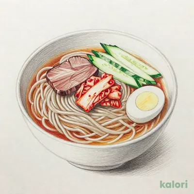 冷麺 ハーフ
