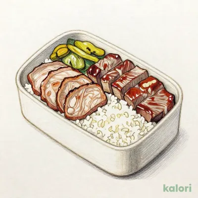 牛タン&カルビ弁当