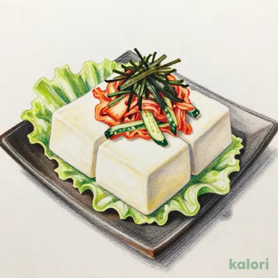 韓国風豆富サラダ