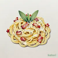 Rich Cheese Carbonara Pasta Sauce