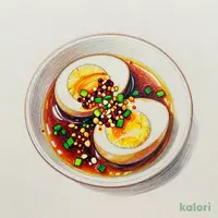 Spicy Egg with Scallion Sauce