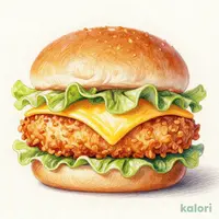 オリジナルチキンチーズバーガー