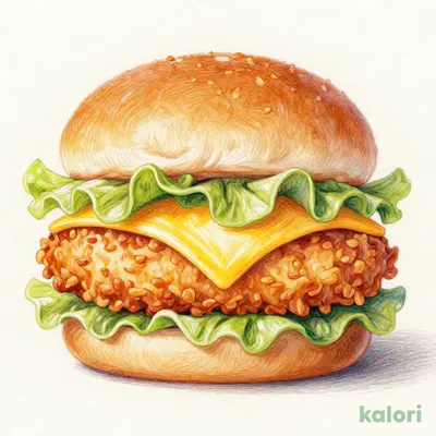 オリジナルチキンチーズバーガー