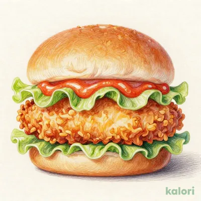 オリジナルチキンレッドホットバーガー