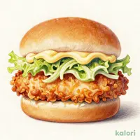クリスピーチキンバーガー