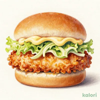 クリスピーチキンバーガー