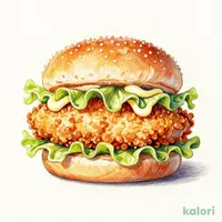 Double Chicken Fillet Burger