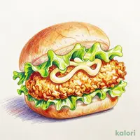 チキンフィレバーガー
