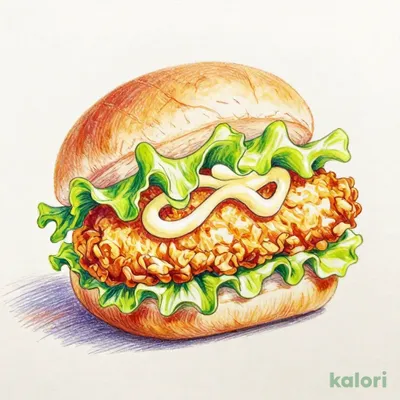 チキンフィレバーガー