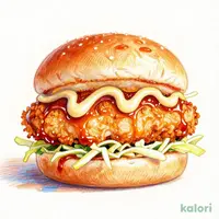 Japanese-Style Chicken Cutlet Burger