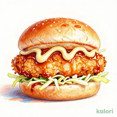 和風チキンカツバーガー