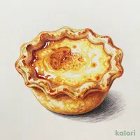 おもちと濃厚カスタードの月見パイ