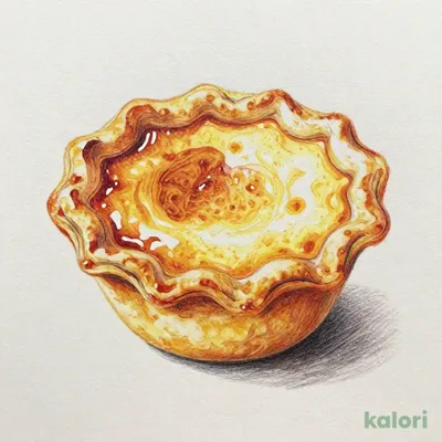 おもちと濃厚カスタードの月見パイ