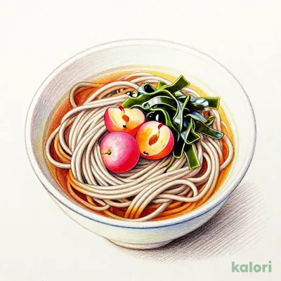 Kishu Plum, Seaweed, and Kelp Soba