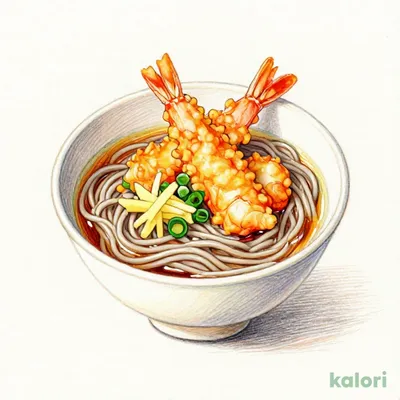 Large Shrimp Tempura Soba (Premium)