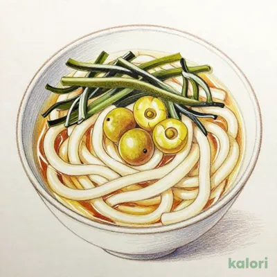 Udon Noodles with Plum, Seaweed, and Kelp