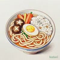 五目うどん定食