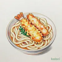 冷しちくわ天の小うどん