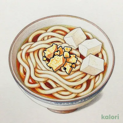 山かけうどん定食