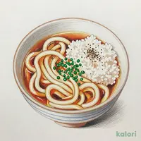 温うどん定食